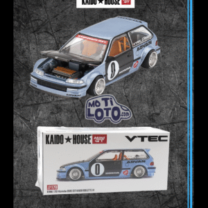 Mini GT  - Honda Civic EF Kaido Roulette V1 - Blue