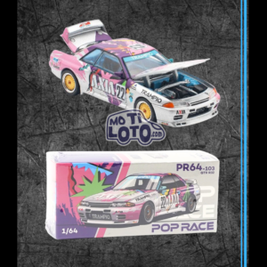 Pop Race - Nissan Skyline Gt-R R32 #22 Axia Group A  - White