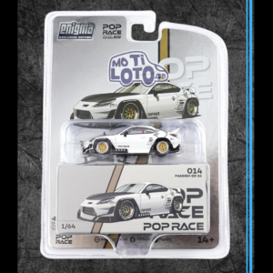 Pop Race -Pandem Gr86 Crystal White Pearl Enigma Exclusive - White