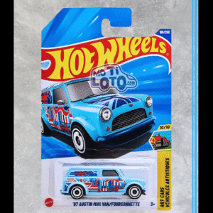 Hot Wheels - 67 Austin Mini Van - Blue
