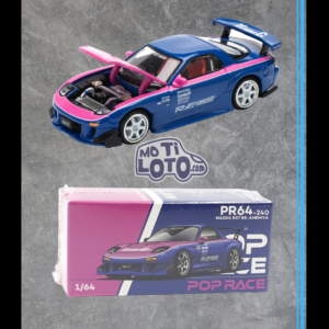 Pop Race - Mazda Rx7 Re-Amemiya Blue  - Pink