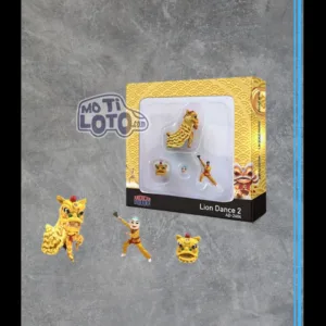American Diorama – Chinese Lion Dance Figure Set 2