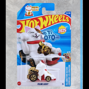 Hot Wheels - Feline Lucky - White