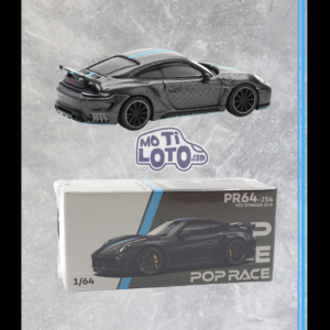Pop Race - 992 Stinger Gtr Carbon Edition Blue Line  - Black