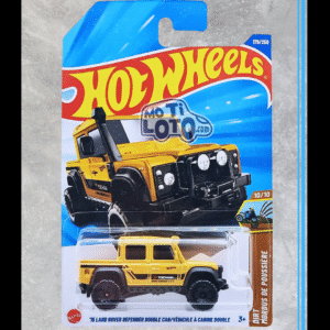 Hot Wheels - 15 Land Rover Defender Double Cab - Yellow