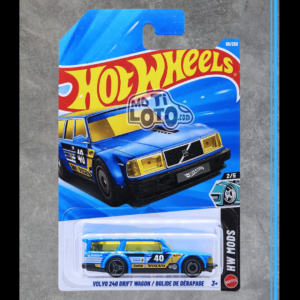 Hot Wheels - Volvo 240 Drift Wagon - Blue