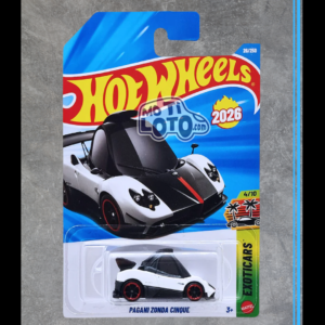 Hot Wheels - Pagani Zonda Cinque - White