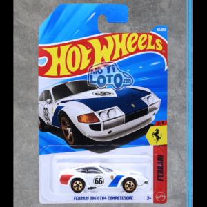 Hot Wheels - Ferrari 365 GTB4 Competizione - White