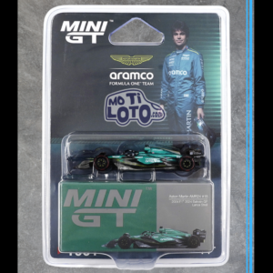 Mini GT - Aston Martin AMR24 #18 Lance Stroll 2024 F1 2024 Bahrain GP Blister - Green