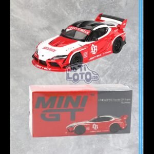 Mini GT - LB WORKS Toyota GR Supra Red White LHD