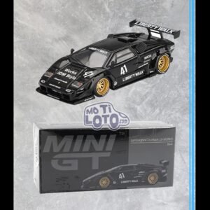 Mini GT - Lamborghini Countach LB-WORKS Black LHD